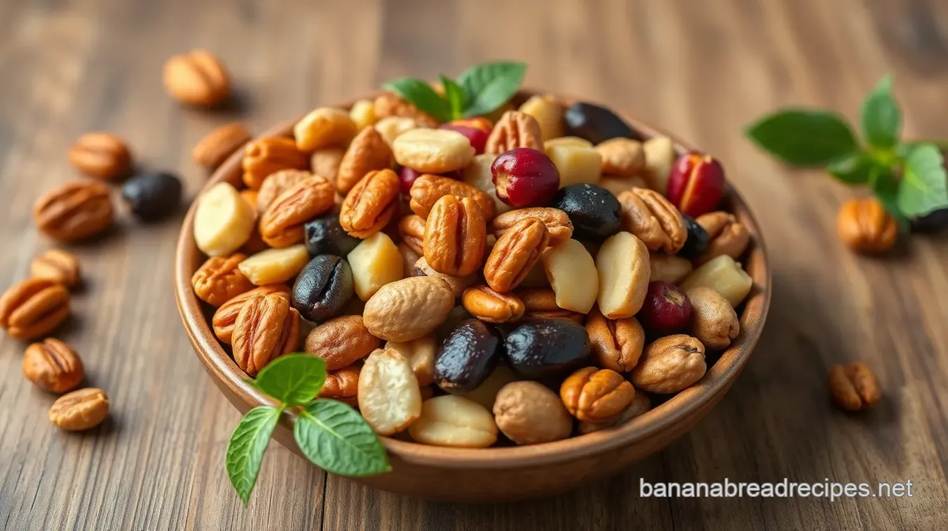 Mix Nuts &amp Dried Fruits for Healthy Snacking