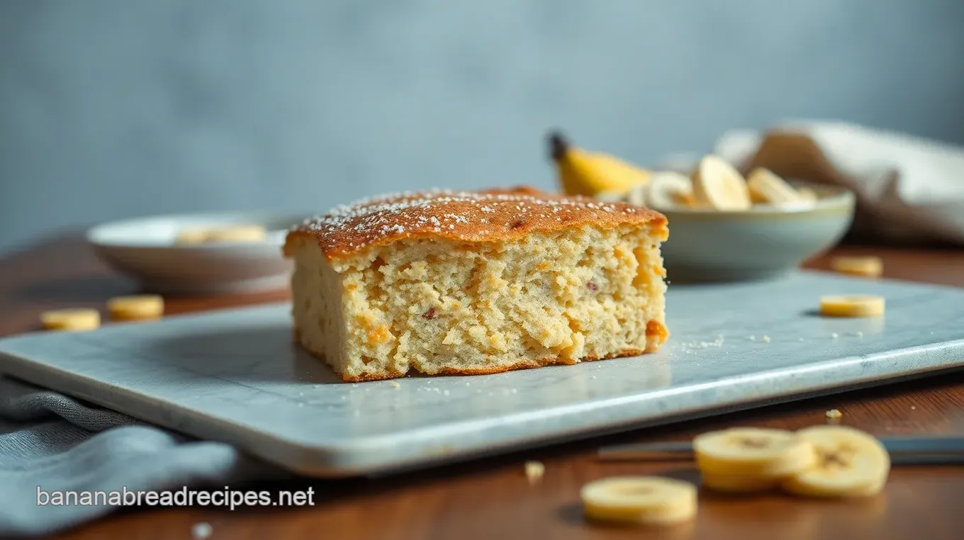 Banana Flour Cake