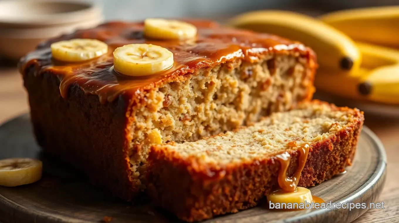 Caramelized Banana Cake with Icing