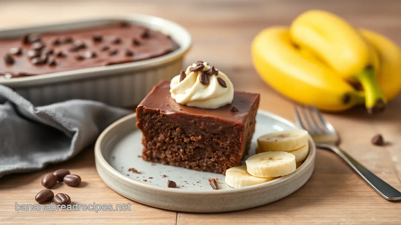 Decadent Chocolate Banana Delight