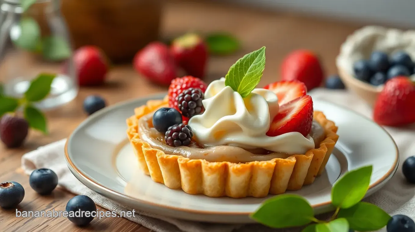 Bake Fruit Tart with Creamy Pastry Delight