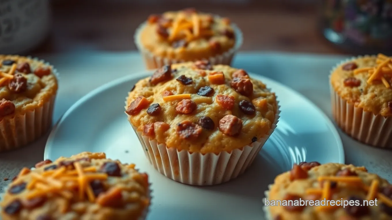 Savory Sausage Muffins Using Bisquick