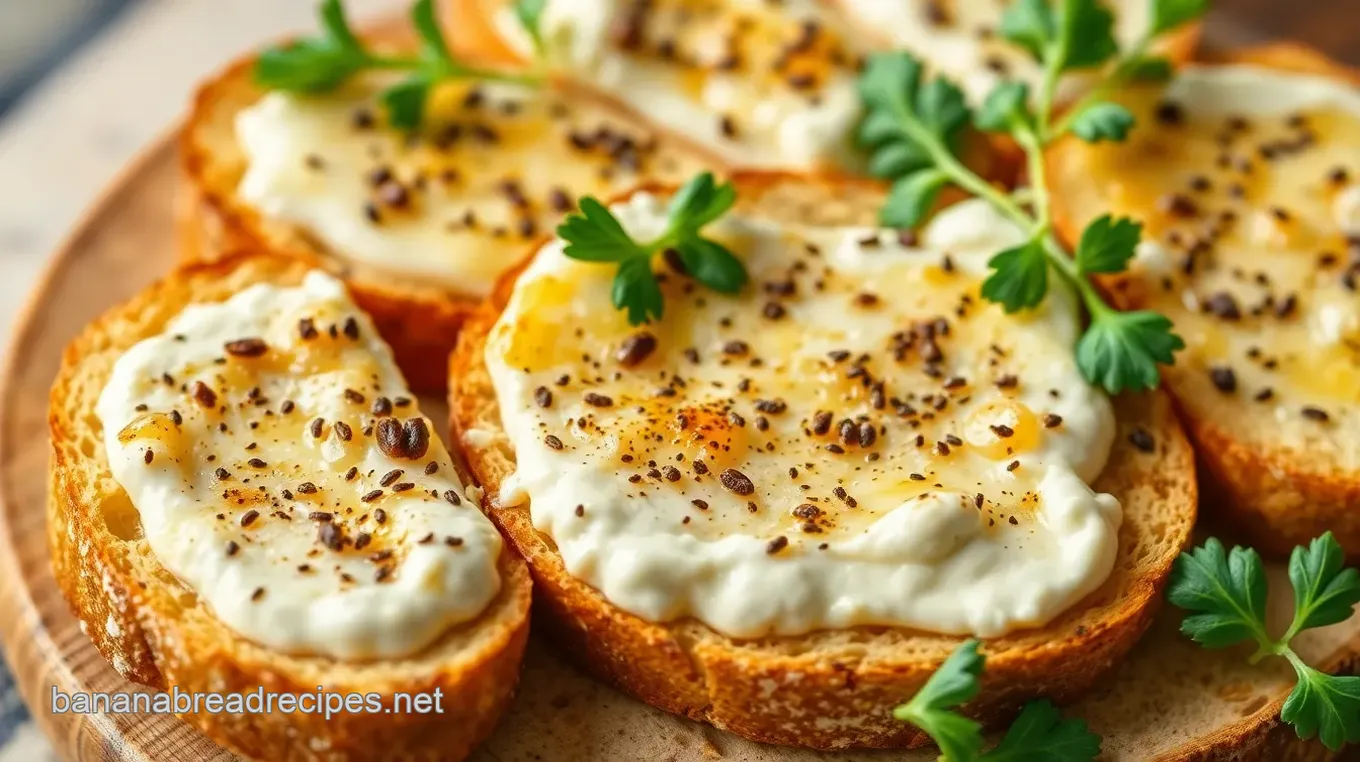 Slip of Bread: 5 Delicious Ways to Create Appetizer Magic!