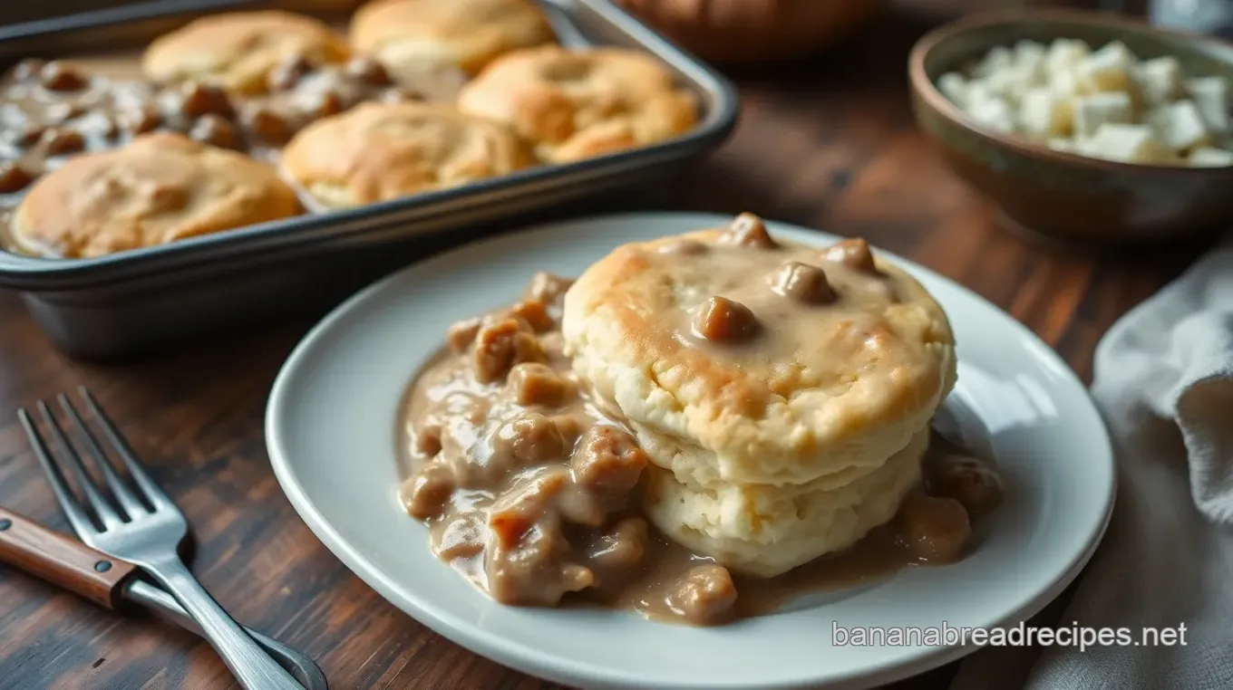 How to Bake Biscuits & Sausage Gravy Delight: My Ultimate Comfort Food Bake Biscuits & Sausage Gravy Delight
