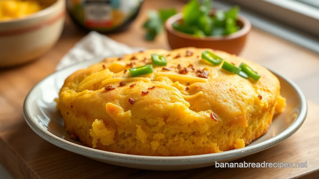 Spicy Mexican Cornbread Recipe with Jiffy