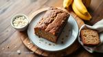 Bake Oat Flour Banana Bread - Healthy & Easy