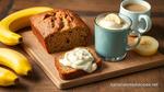 Bake Banana Bread with Creamy Tea Treat