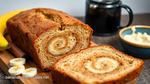 Bake Cinnamon Banana Bread with Swirls