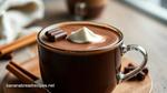 Hot Chocolate with Dark Chocolate Indulgence