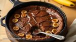 Bake Banana Fudge Skillet Cake in 30 Minutes