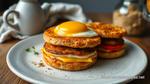 Cooked Egg Breakfast Sandwiches in 30 mins