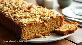 Bake Banana Bread with Delicious Streusel