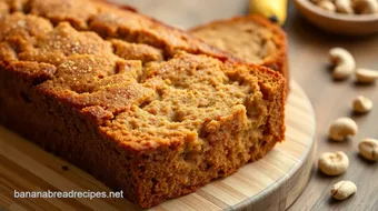 Bake Banana Bread with Toasted Cashews