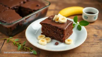 Bake Banana Chocolate Cake - Moist Delight