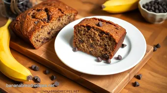 Bake Moist Banana Bread with Choco Chips