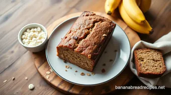 Bake Oat Flour Banana Bread - Healthy & Easy