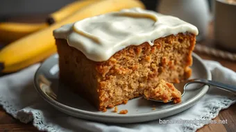 Bake Banana Bliss Cake with Creamy Frosting