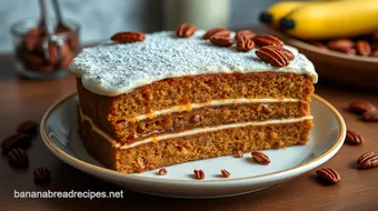 Ultimate Banana Pecan Caramel Layer Cake: 5 Delicious Secrets! recipe card