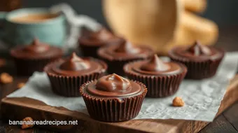 Melted Chocolate Peanut Butter Cups Delight