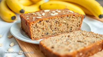 Delicious Baked Banana Bread in 50 Minutes recipe card