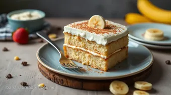 Bake Banana Tres Leches Cake - Creamy Delight