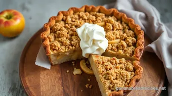 Bake Dutch Apple Crumb Pie | Easy Dessert