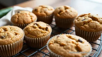 Bake Zucchini Muffins - Healthier Treats