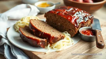 Bake Glazed Meatloaf: Juicy & Flavorful