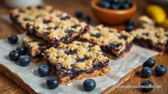 Bake Blueberry Crumble Bars - Delicious Treats