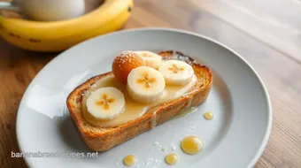 Easy Banana Custard Toasts - Sweet Delight