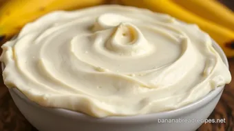 Easy Cream Cheese Frosting for Banana Bread