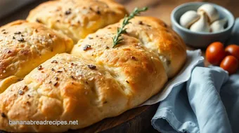 Bake Focaccia Bread with Garlic & Rosemary