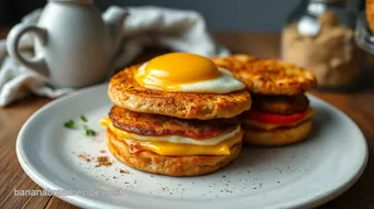 Cooked Egg Breakfast Sandwiches in 30 mins