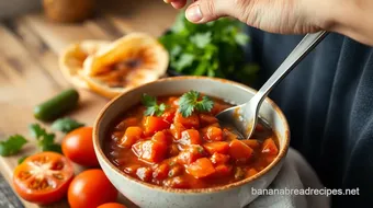 Mixing Fresh Tomato Salsa in 15 Minutes