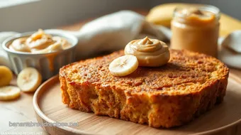 Fry Banana Bread Crispy Peanut Butter Delight