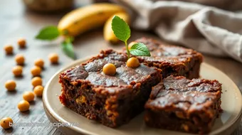 Bake Chickpea Brownies: Healthy & Fudgy