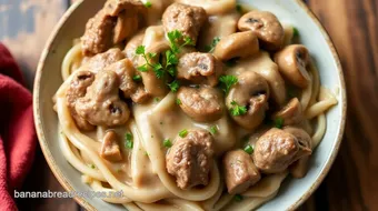 Hormel Thick and Easy: 5 Easy Beef Stroganoff Recipes You’ll Love! recipe card