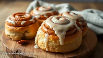 Bake Maple Pecan Rolls with Glaze