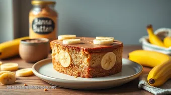 Bake Peanut Butter Banana Delightful Cake