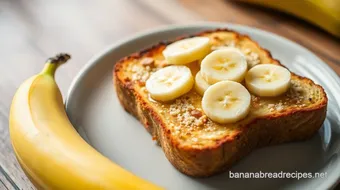 Quick Crunchy Banana Toast - Delicious Snack