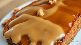 Quick Maple Walnut Glaze for Banana Bread