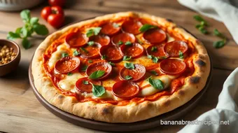 Bake Spicy Pepperoni Pizza with Zesty Sauce