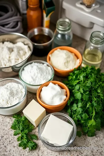 Armenian Lavash with Cream Cheese and Fresh Herbs ingredients