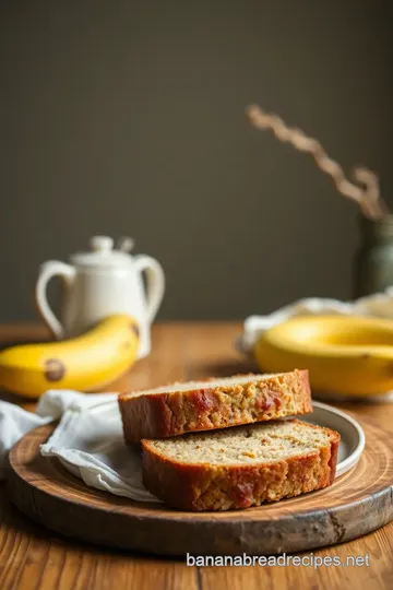 Bake Banana Bread: Moist & Flavorful Treat presentation