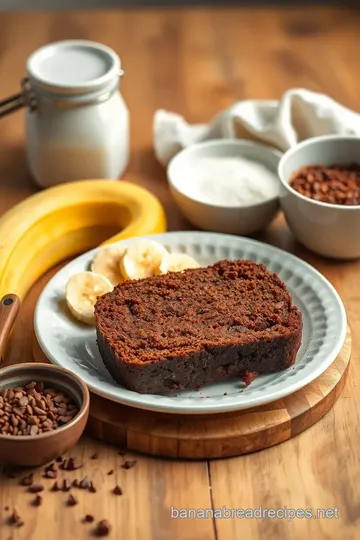 Delicious Bake Banana Cocoa Loaf: A Sweet Chocolate Banana Treat ingredients