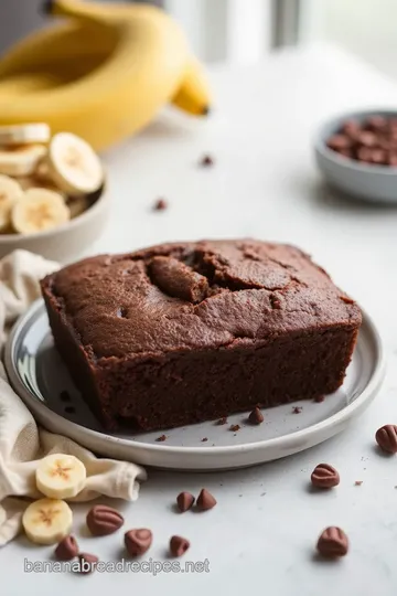 Delicious Bake Banana Cocoa Loaf: A Sweet Chocolate Banana Treat steps