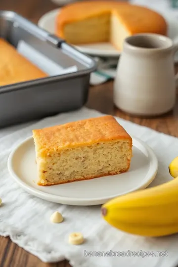 Banana Flour Cake steps