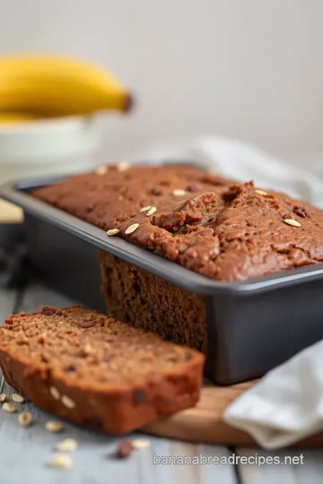 Bake Banana Oat Cocoa Bread Delightfully steps