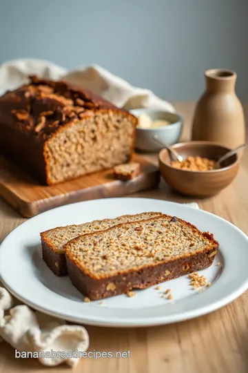 Spiced Buckwheat Banana Bread ingredients