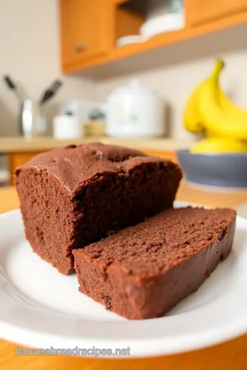 Chocolate Banana Bread steps